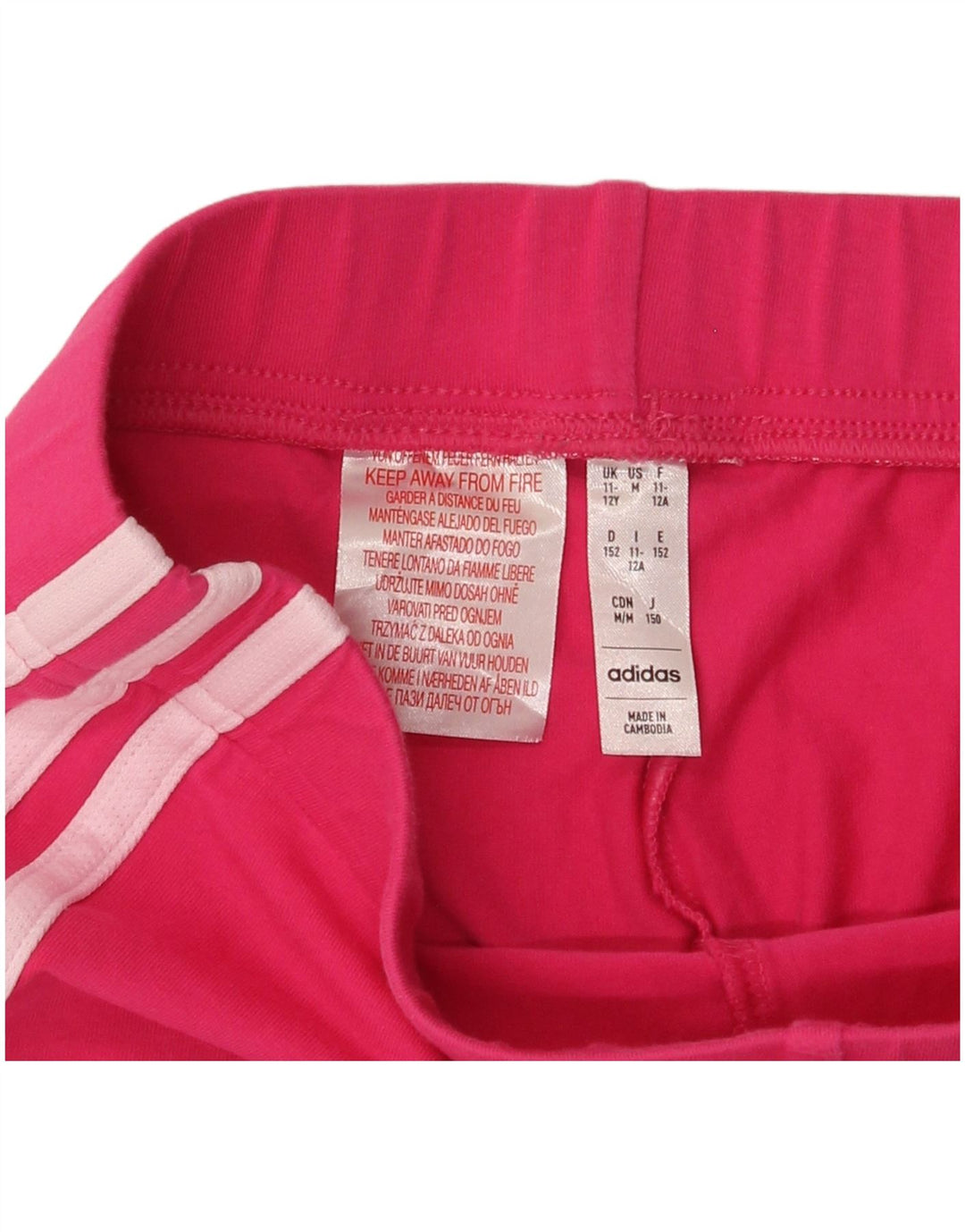 Adidas Legging Fille 11-12 ans Rose