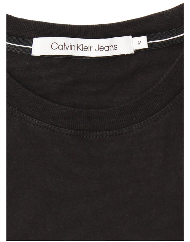 CALVIN KLEIN JEANS T-Shirt Graphique Homme Noir Moyen