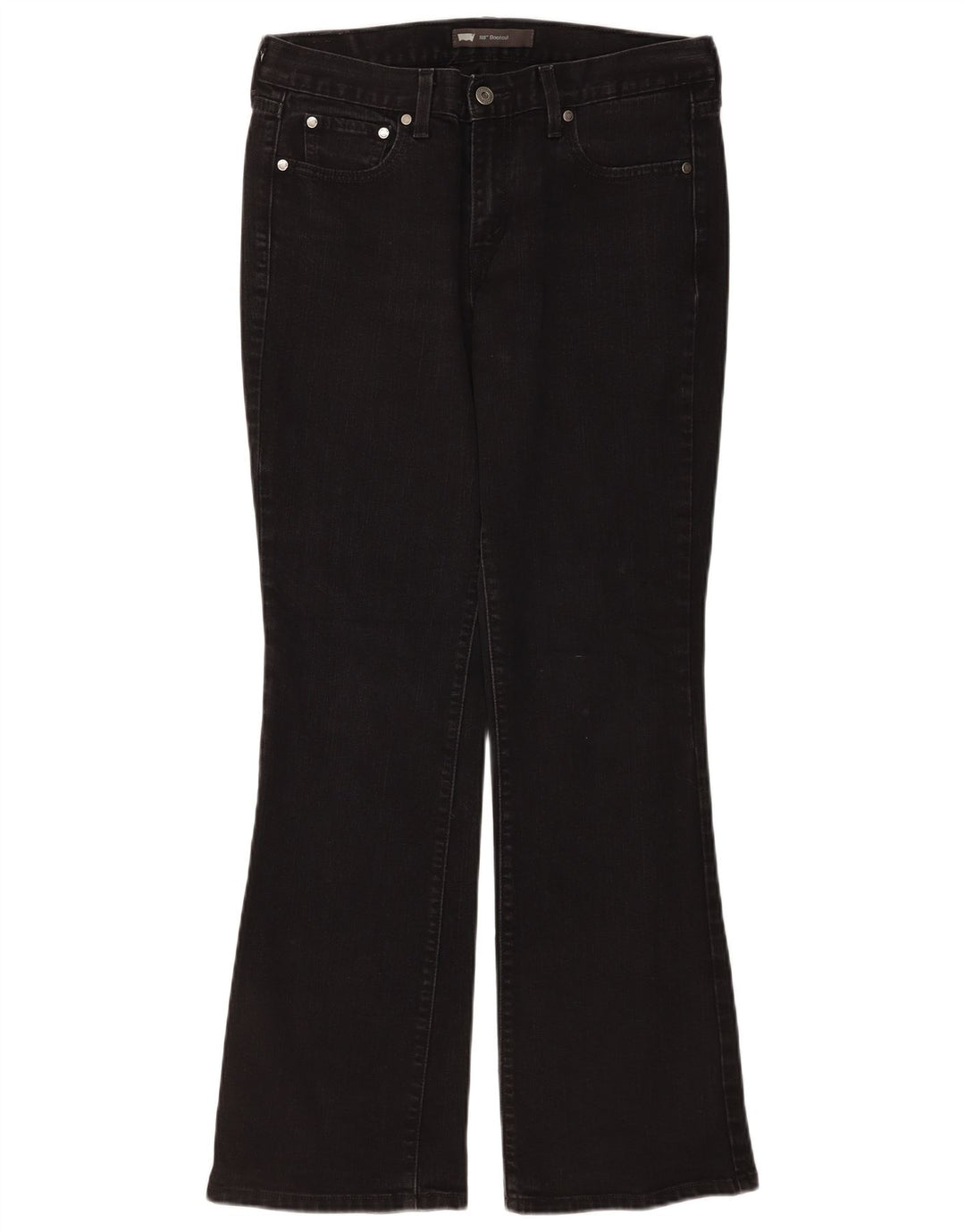 Levi's Jean Bootcut 515 Femme US 10 Large W30 L32 Coton Noir