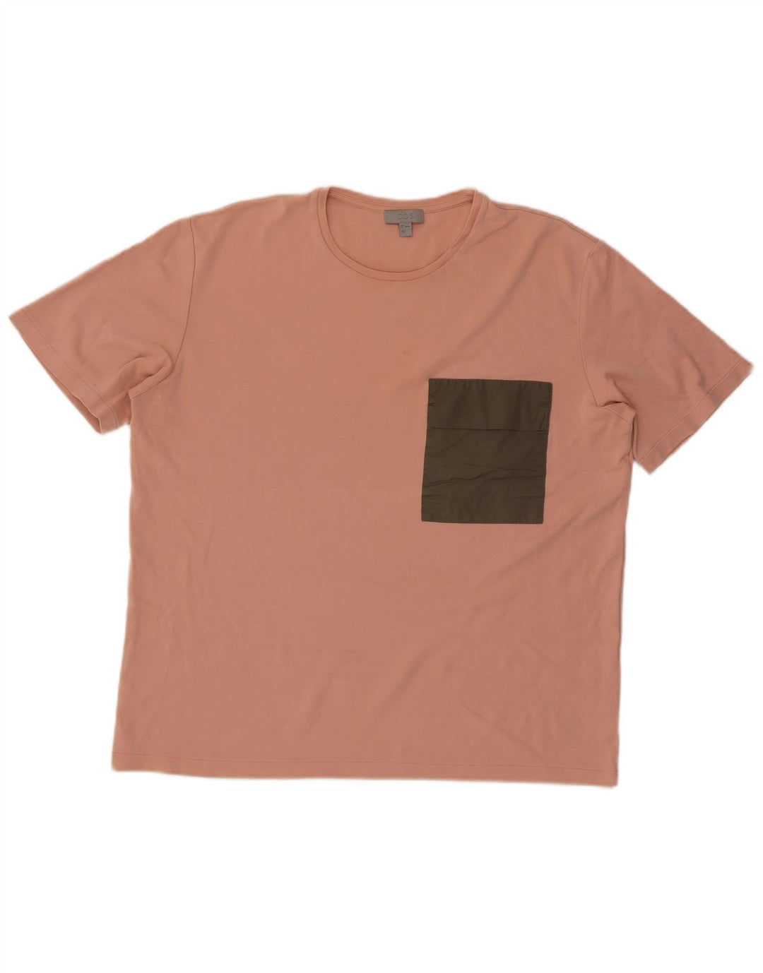 Cos T-Shirt Homme Haut Large Rose Coton