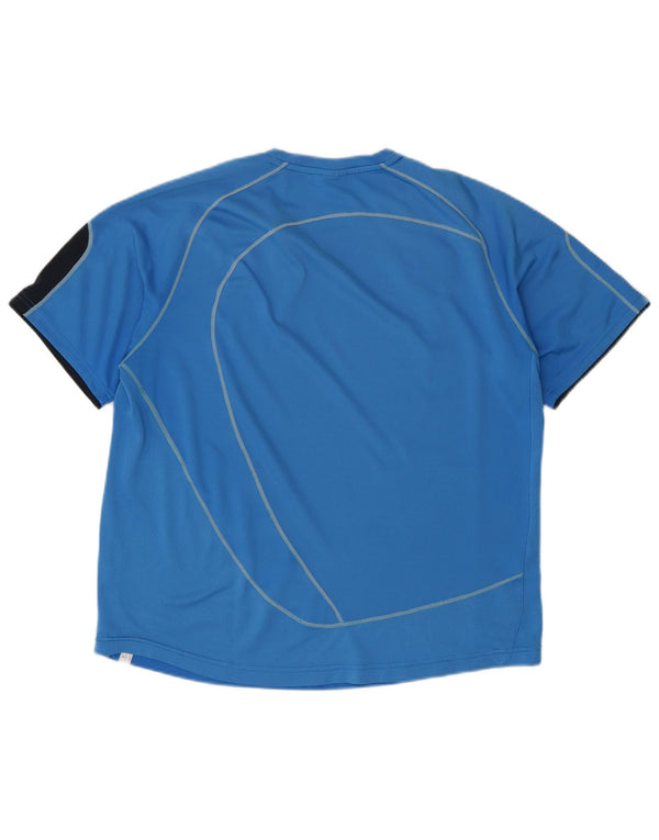 NIKE T-Shirt Homme Top XL Bleu Colorblock