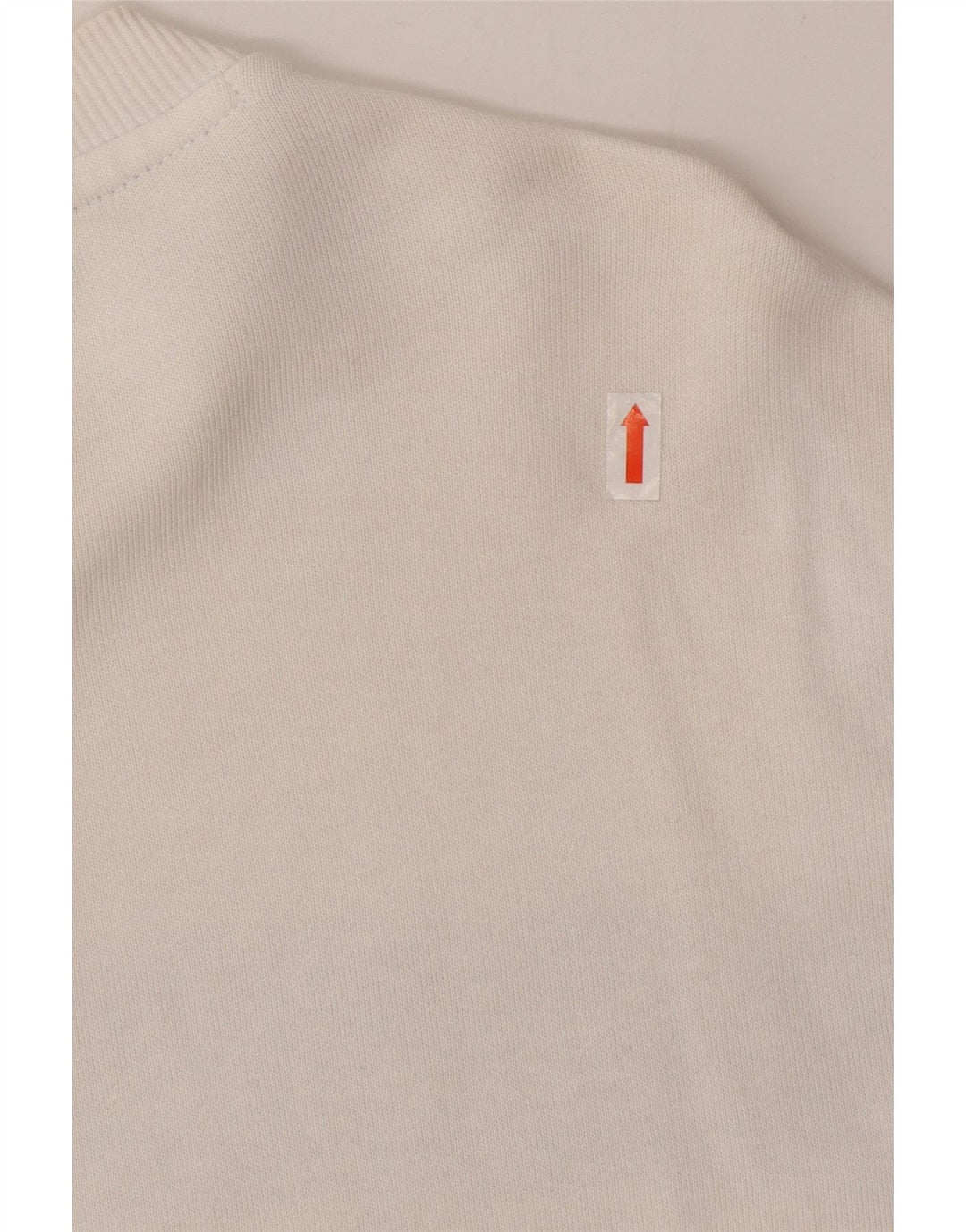 Guess Haut graphique à manches longues pour homme en coton color block blanc moyen