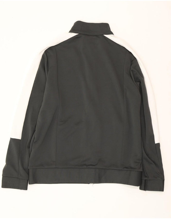 JORDAN Veste de survêtement pour homme XL Vert Colorblock Polyester