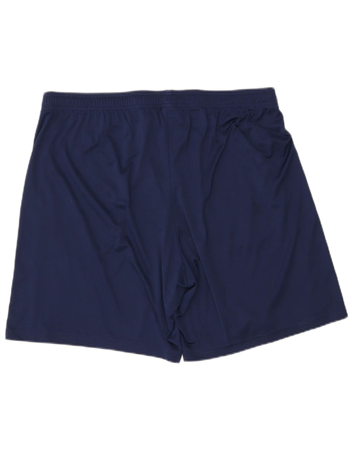ADIDAS Short de sport Climalite pour homme 2XL Bleu marine Polyester