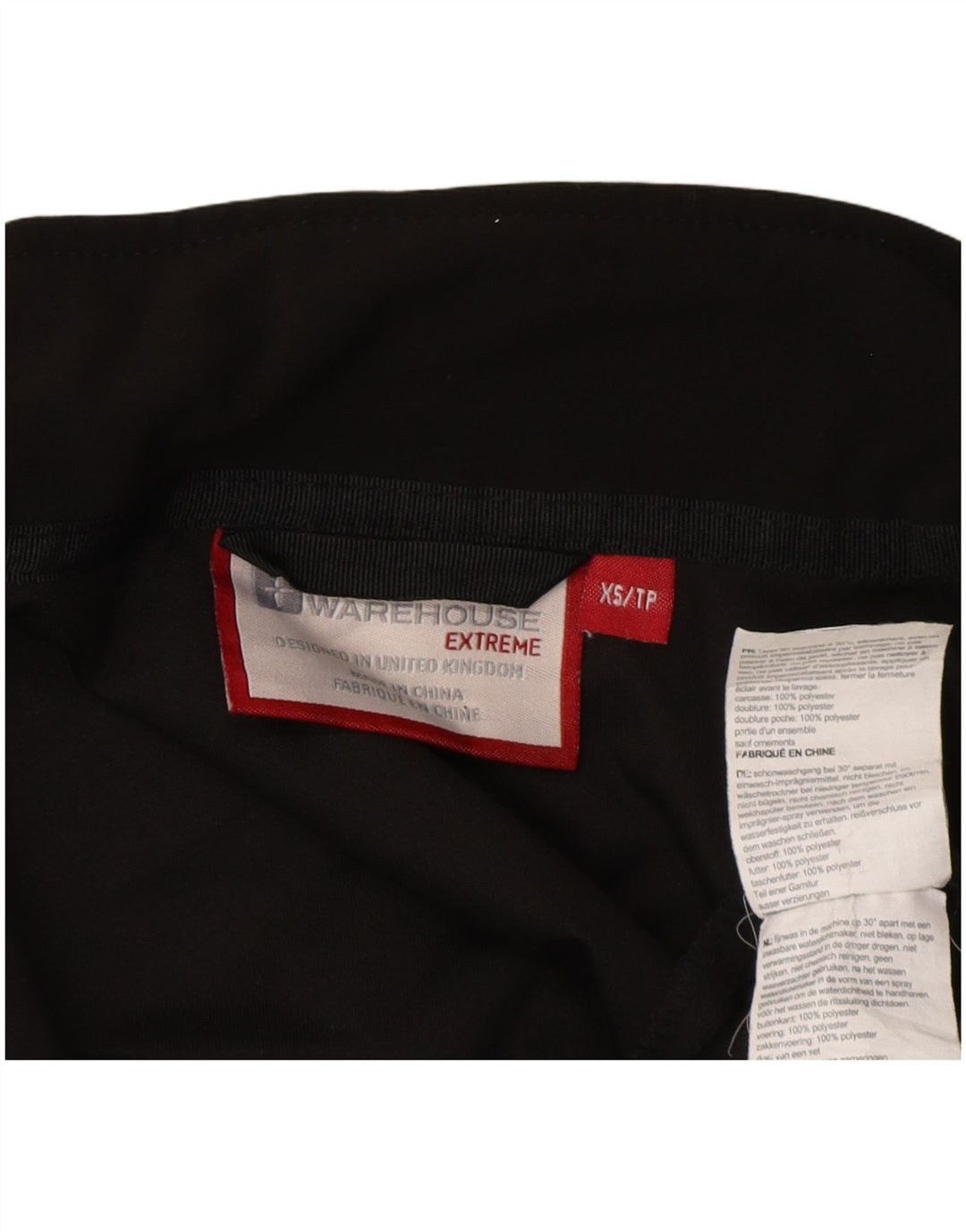 Mountain Warehouse Veste Bomber Doublure pour Homme UK 34 XS Noir Polyester