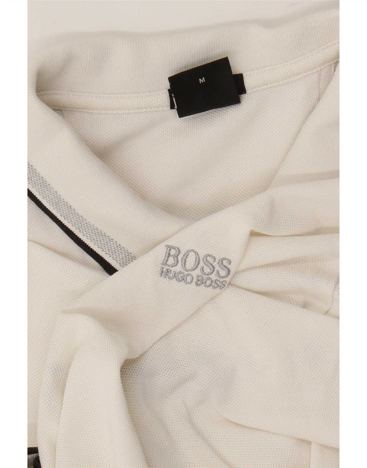 Hugo Boss Polo Homme Blanc Moyen