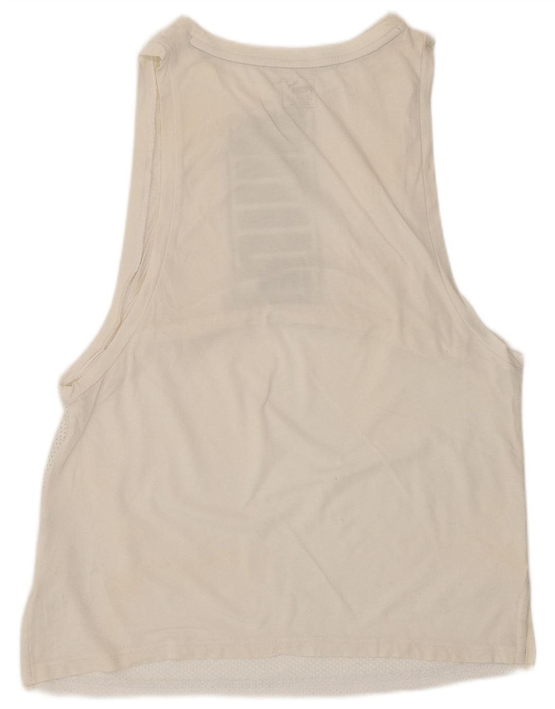 Puma Débardeur graphique pour femme UK 12 Medium Blanc