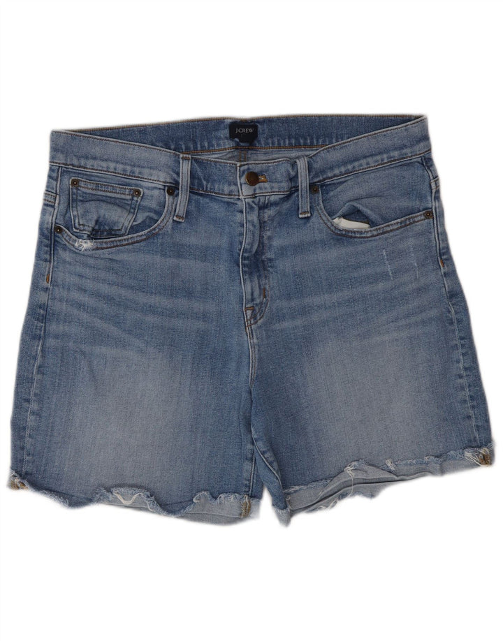 J. Crew Short en jean pour femme W32 Large Bleu