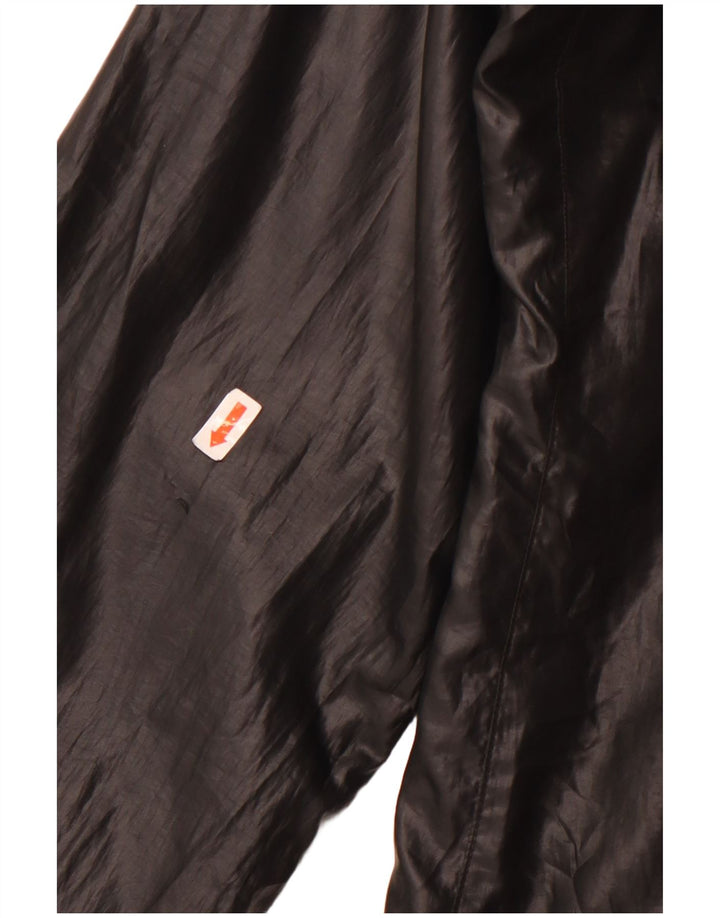 Champion Veste bomber à capuche pour femme UK 18 XL Noir Polyester