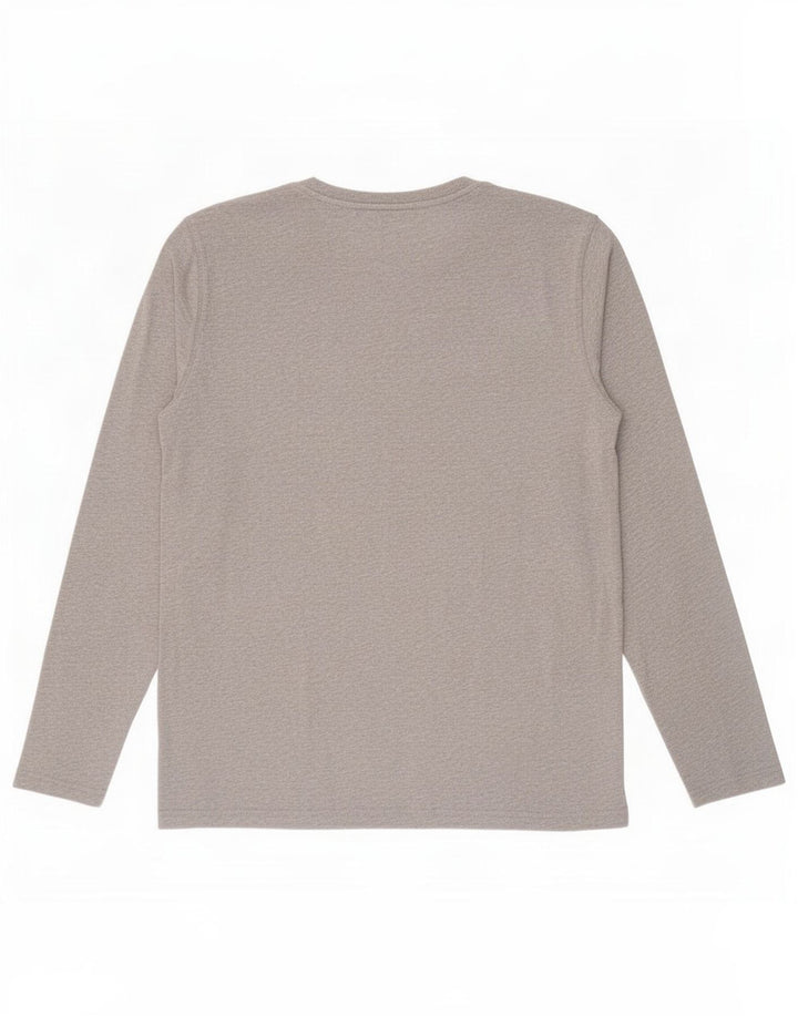 Fat Face Haut Homme Manches Longues Petit Gris Coton