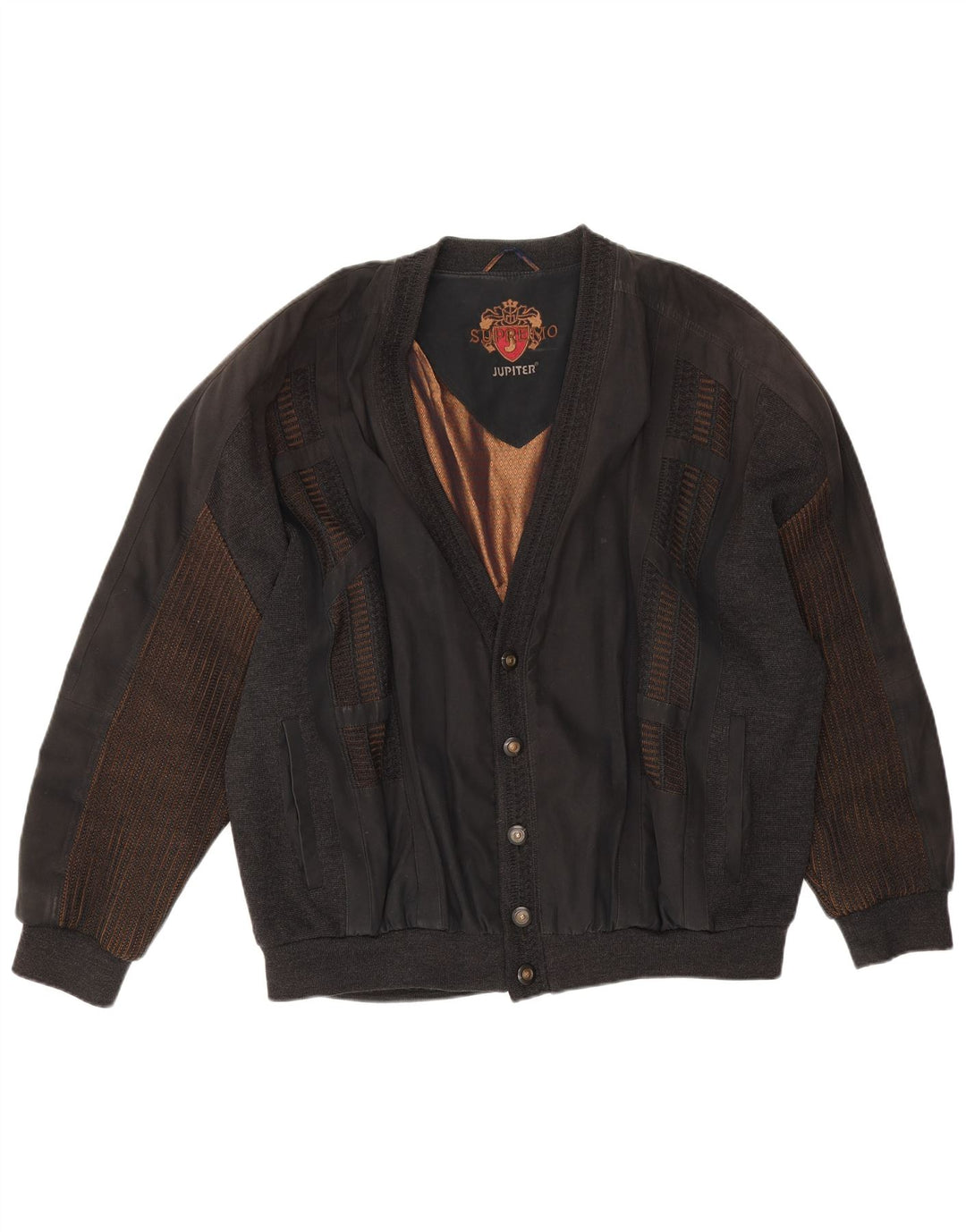 Jupiter Veste Bomber Homme UK 44 2XL Noir Polyester