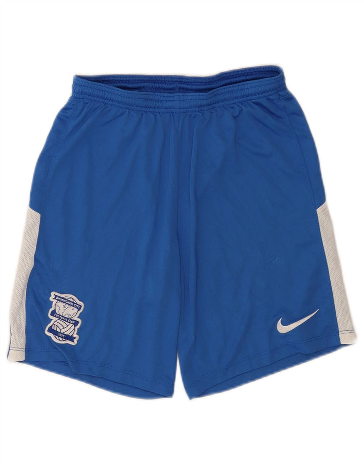 Nike Short de sport Dri Fit pour homme en polyester color block Taille S Bleu