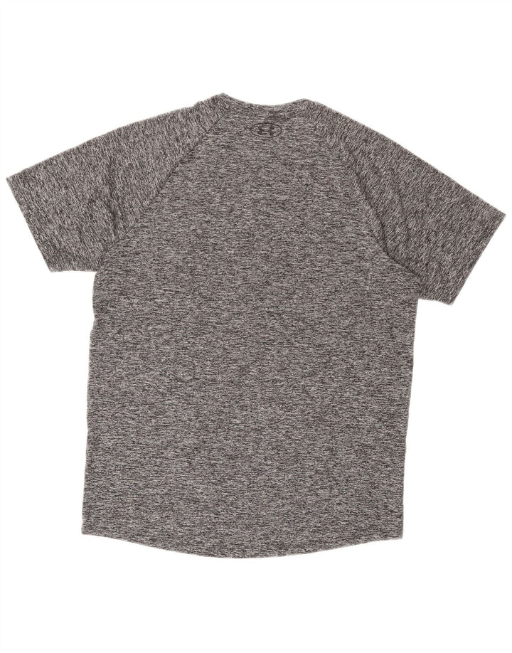 UNDER ARMOUR Mens T-Shirt Top Medium Grey Flecked
