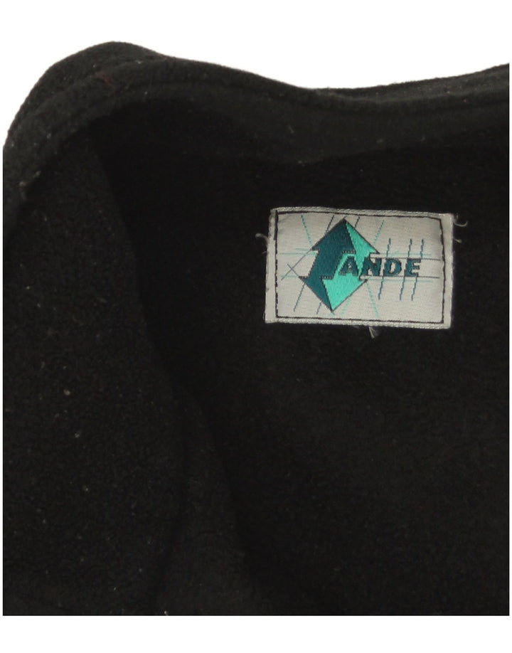 veste polaire homme vintage UK 42 XL Noir