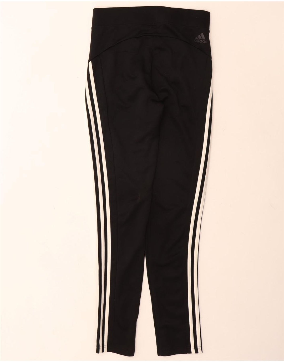 Adidas Leggings Femme UK 4/6 XS Noir Polyester