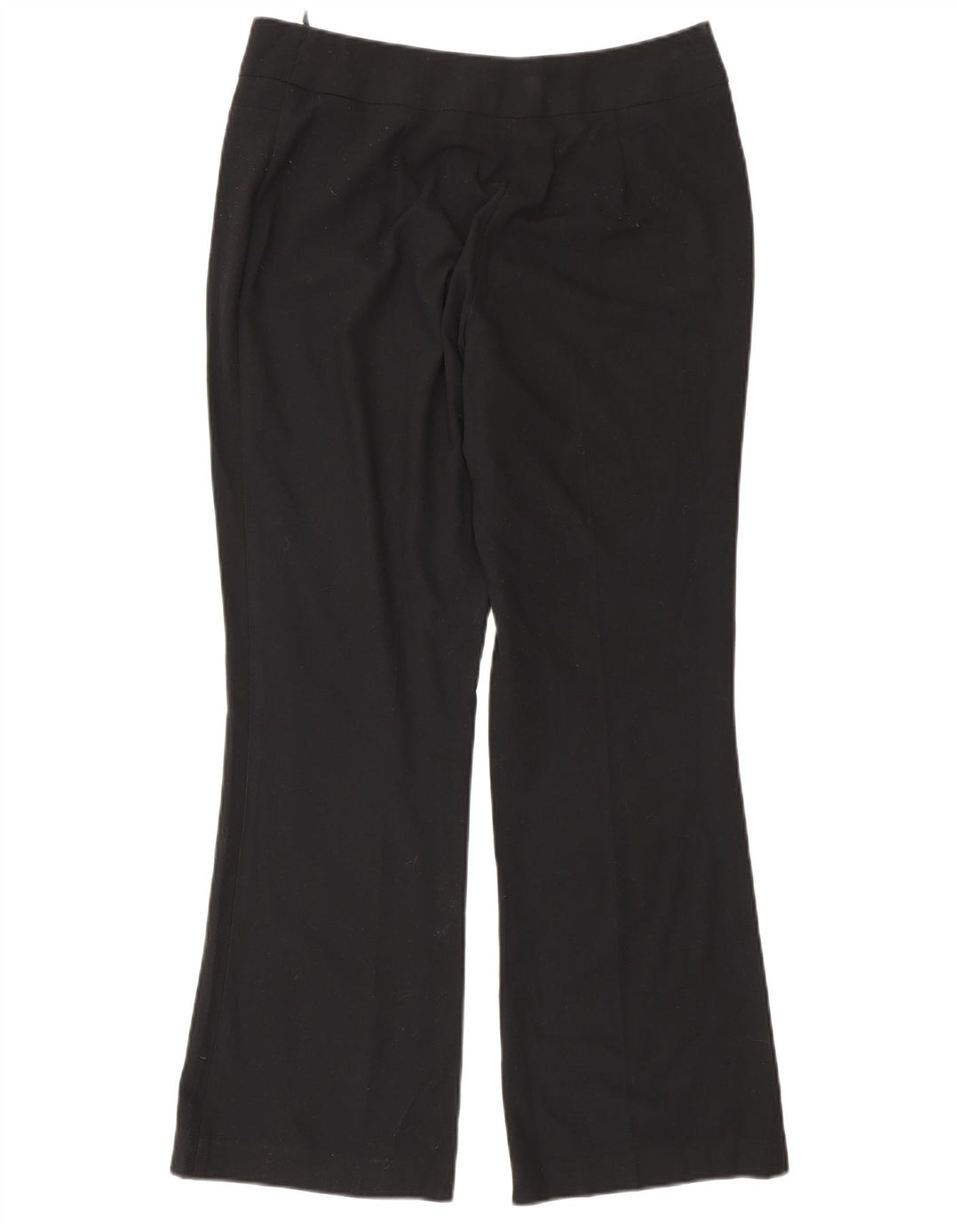 Marks & Spencer Pantalon décontracté bootcut pour femme UK 12 Medium W30 L29 Noir