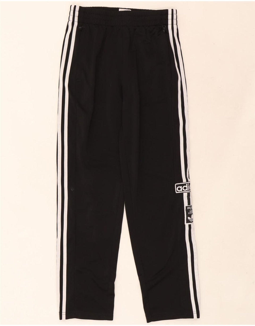 Adidas Pantalon de survêtement graphique garçon 14-15 ans Noir Polyester