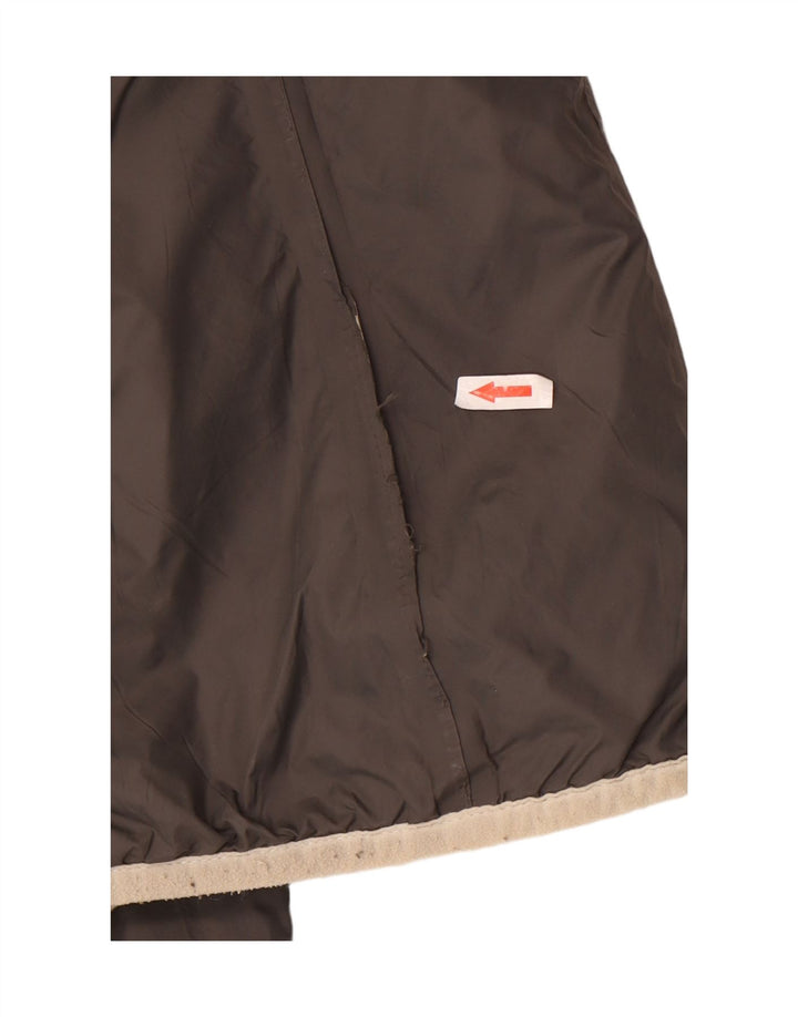 K-Way Veste coupe-vent à capuche pour homme UK 38 Gris moyen Polyamide