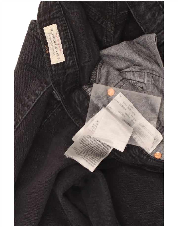 Levi's Jean Droit 501 Homme Noir W26 L30 Coton