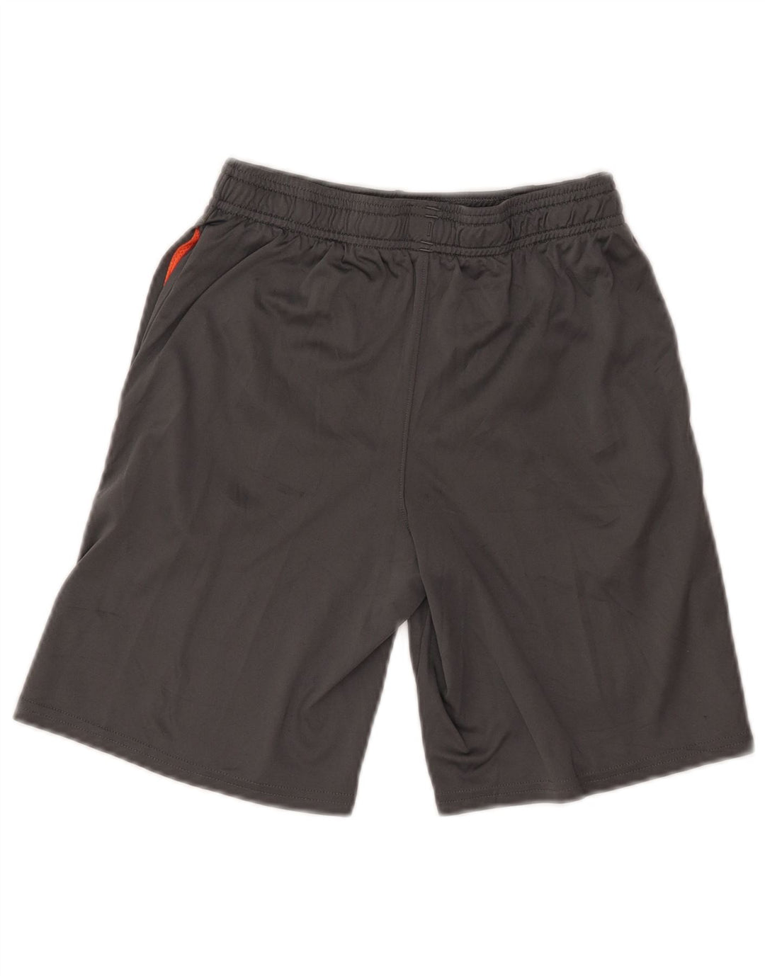UNDER ARMOUR Short de sport Heat Gear Graphic pour garçon 9-10 ans Gris moyen