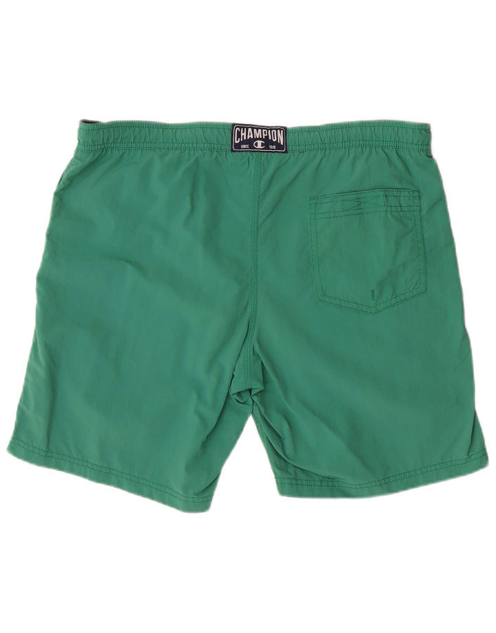 CHAMPION Short de Bain Graphique Homme Grand Vert