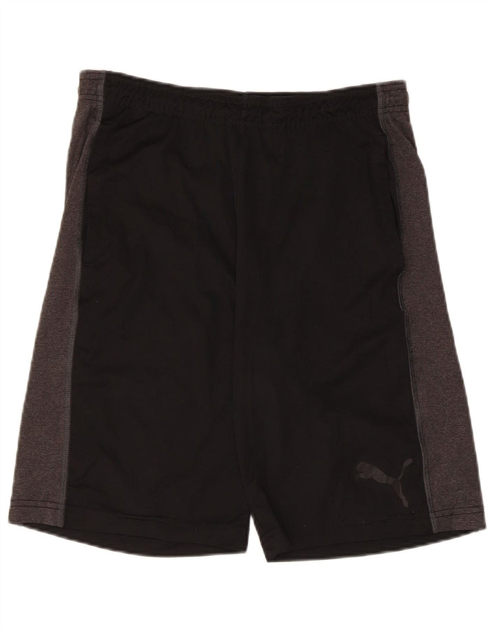 PUMA Short de Sport Homme Small Noir Colorblock