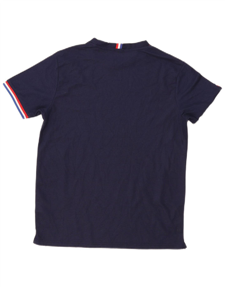 Fila T-Shirt Homme Haut Petit Bleu Marine Polyester