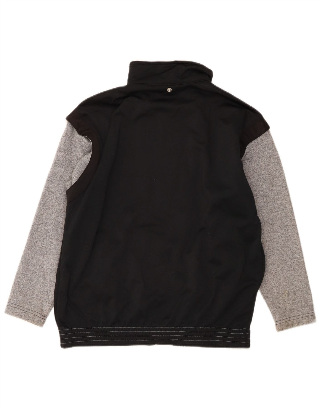Champion Veste de Survêtement Garçon 13-14 Ans Noir Colorblock Polyester