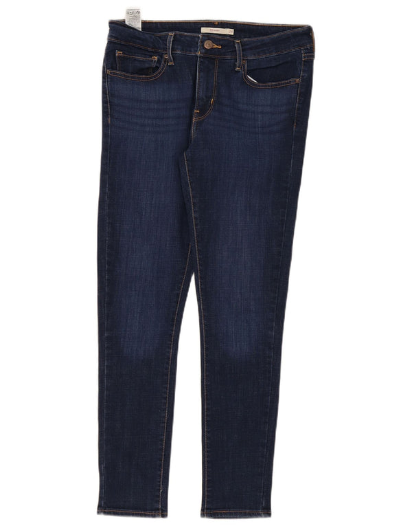 Levi's Jean Skinny 711 Femme W29 L28 Bleu Marine Coton