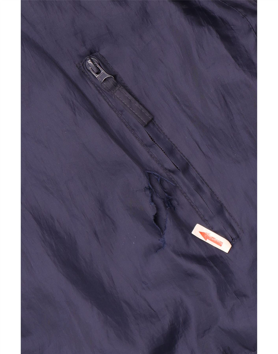 Diadora Veste de pluie coupe ample pour homme UK 38 Bleu marine moyen Polyester