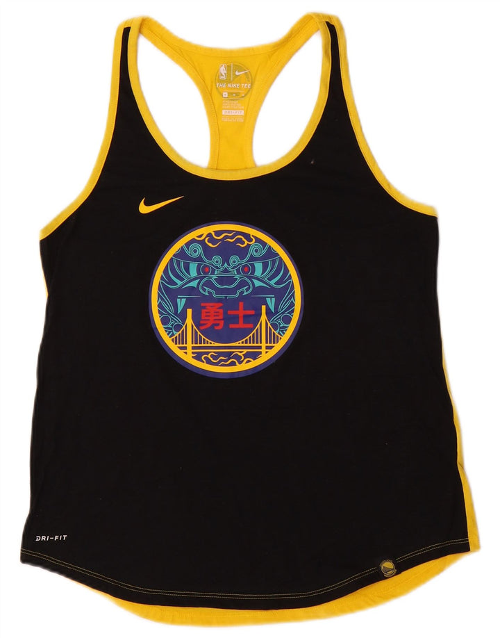 NIKE Débardeur graphique Golden State Warriors pour femme UK 12 Noir moyen