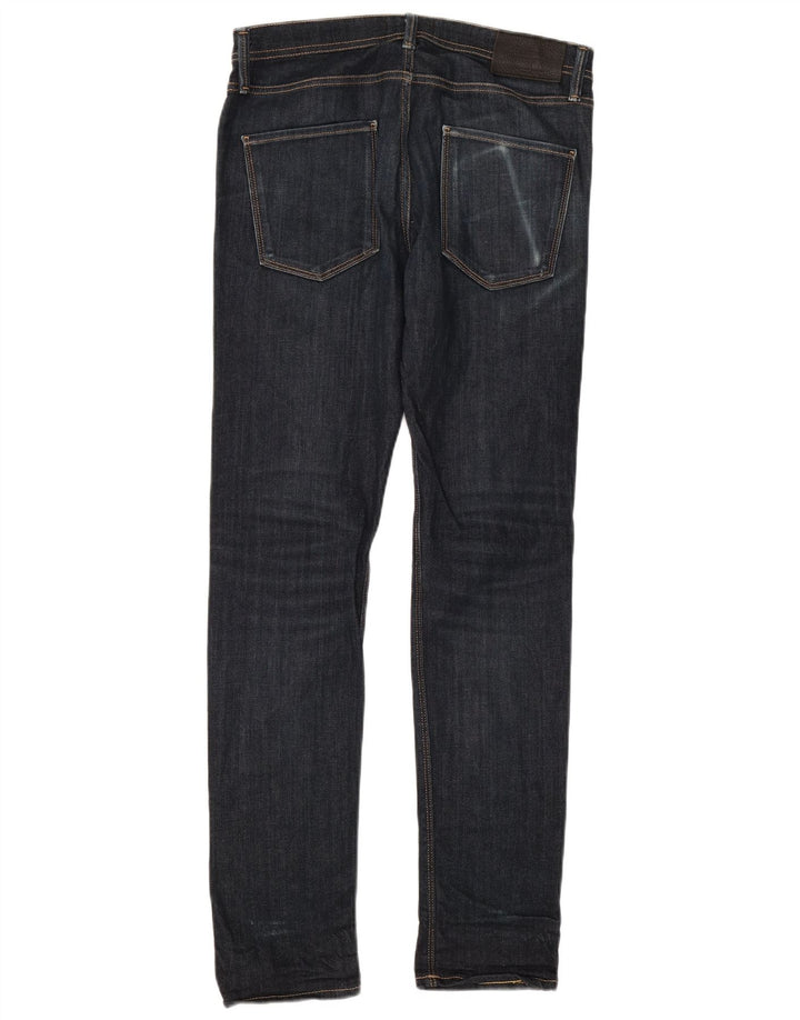 JACK & JONES Jean Slim GLENN W32 L32 Homme Bleu Marine Coton