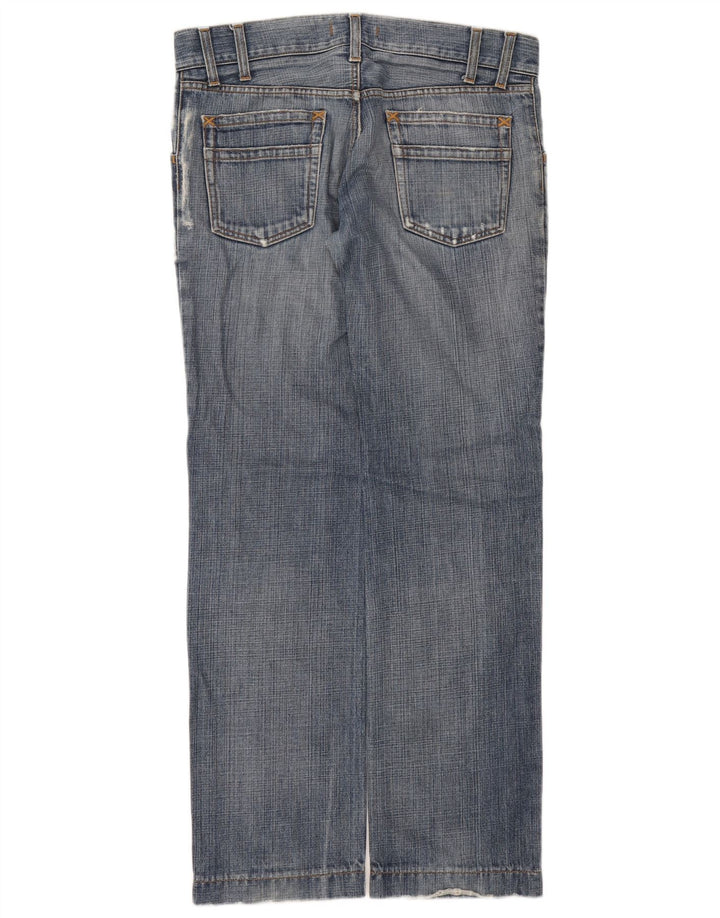 Dolce & Gabbana Jean droit vieilli pour homme IT 48 Medium W32 L33 Bleu