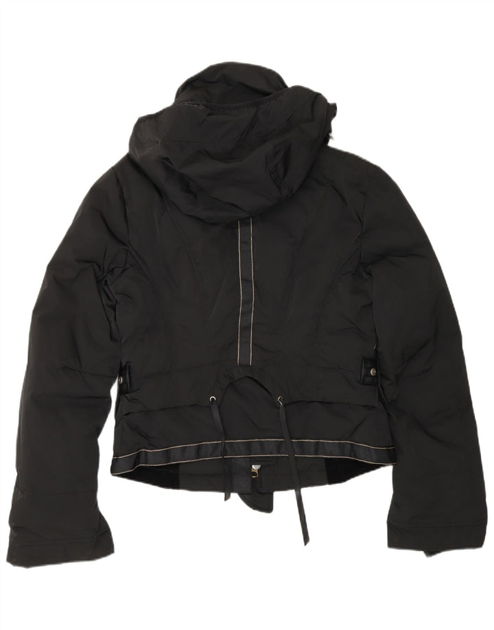 Marithe François Girbaud Veste matelassée à capuche pour femme IT 42 Medium Noir