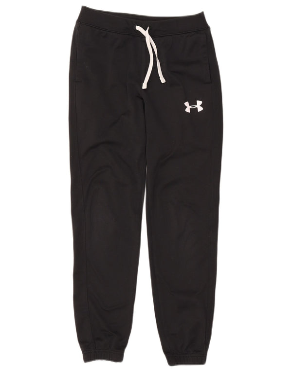 Under Armour Pantalon de survêtement pour garçon 11-12 ans Large Noir