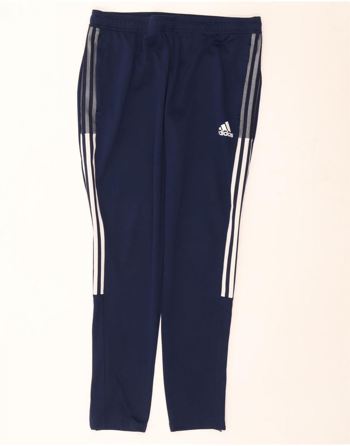 Adidas Pantalon de survêtement Aeroready pour hommes, grand, bleu marine, polyester