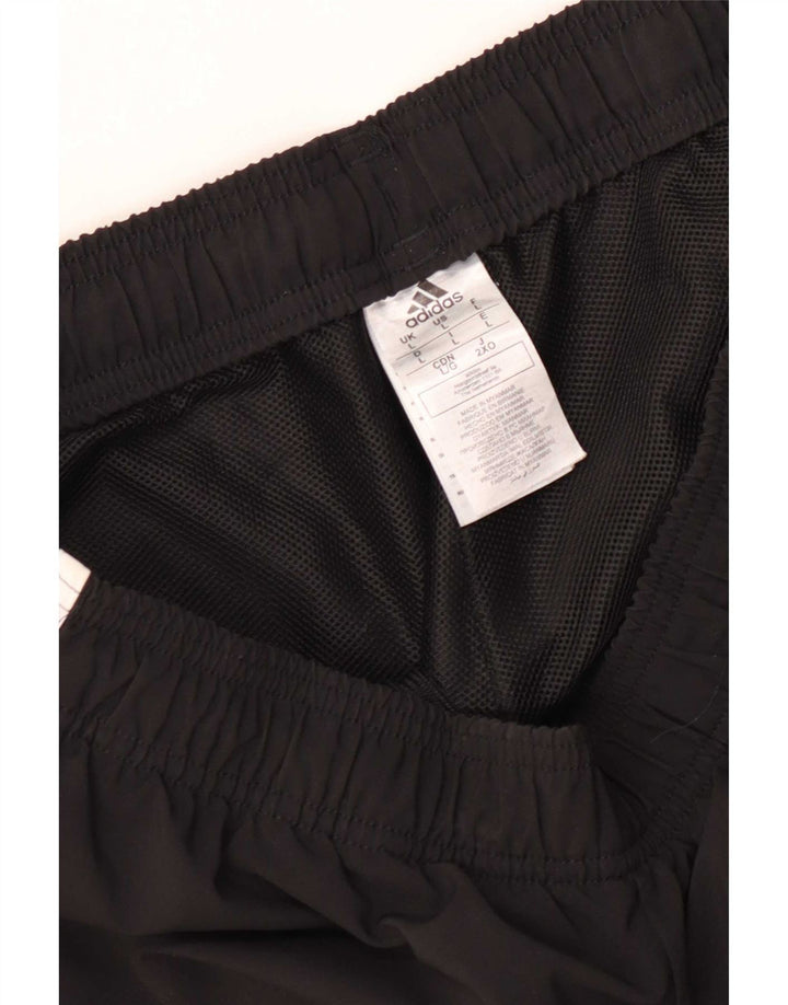 Adidas Short de sport pour homme Large Noir Polyester