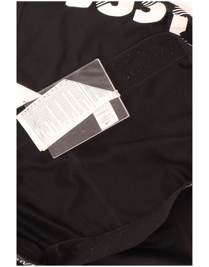 Nike Legging graphique pour femme UK 14 Large Noir Polyester
