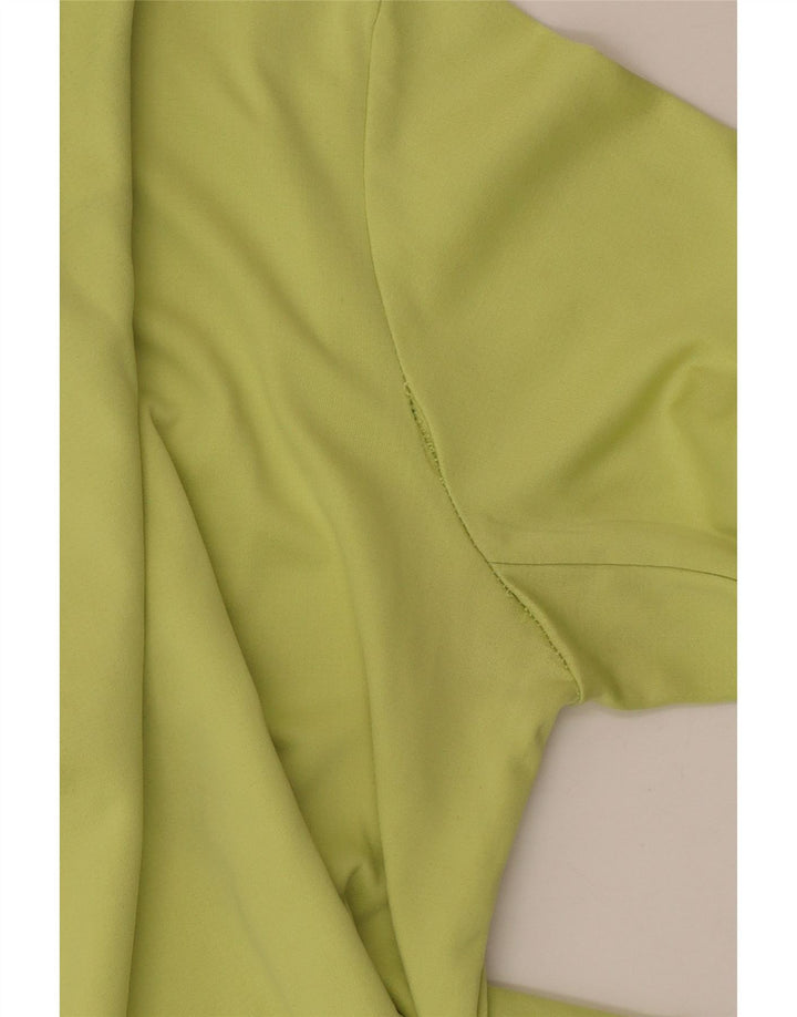 Nike Haut de survêtement à enfiler graphique Dri Fit pour femme UK 14 Vert moyen