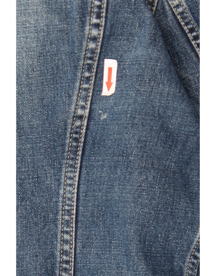 Gas Veste en Jean Femme UK 18 XL Bleu