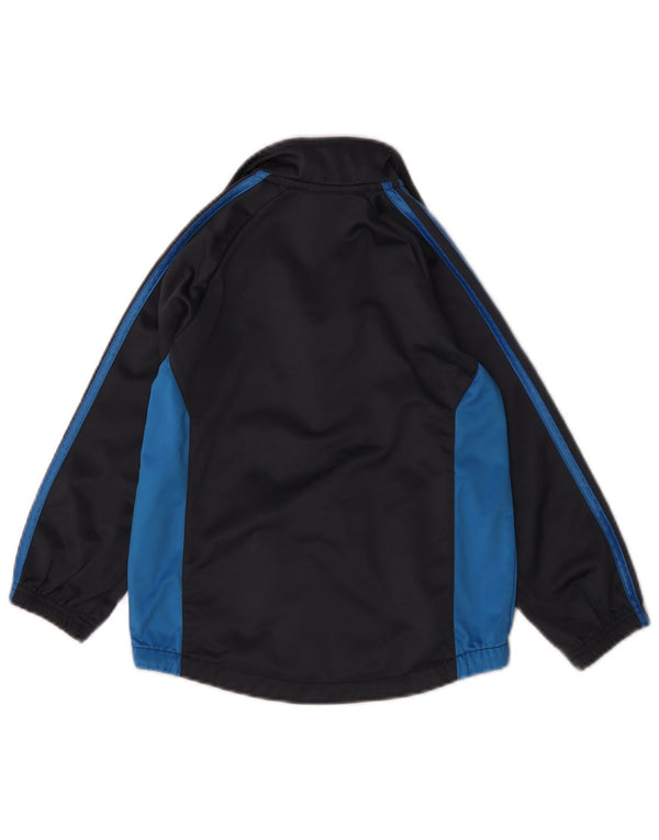 Adidas Veste de Survêtement Garçon 5-6 Ans Noir Colourblock