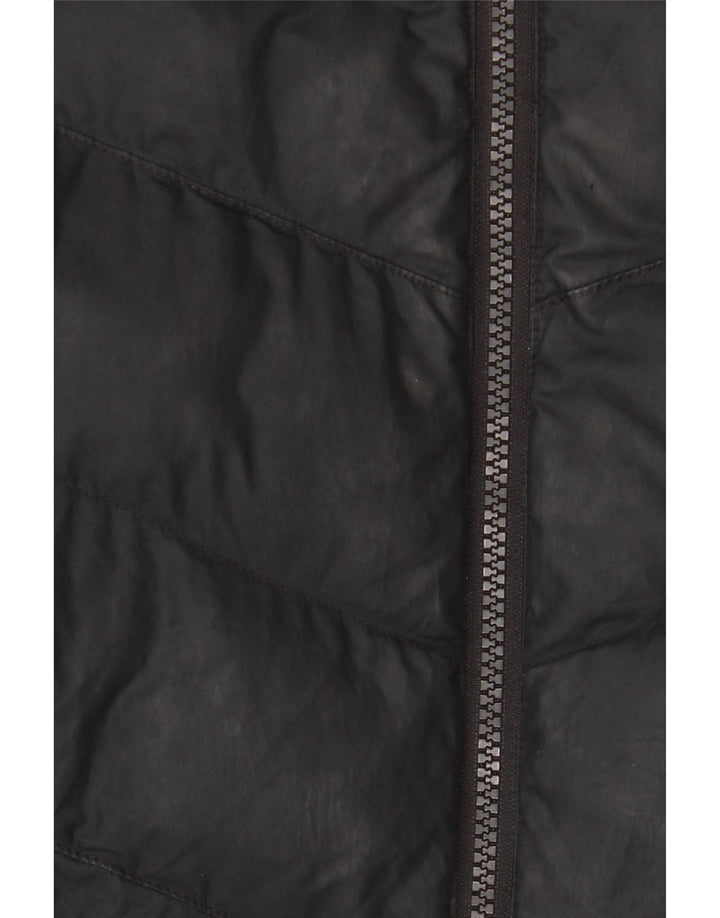 Veste matelassée à capuche Nike garçon 10-11 ans noir moyen polyester