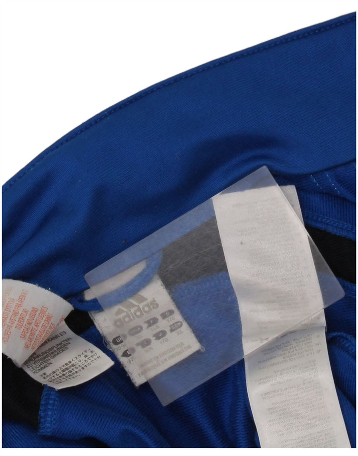 ADIDAS Veste de Survêtement Garçon 15-16 ans Bleu Colorblock Polyester