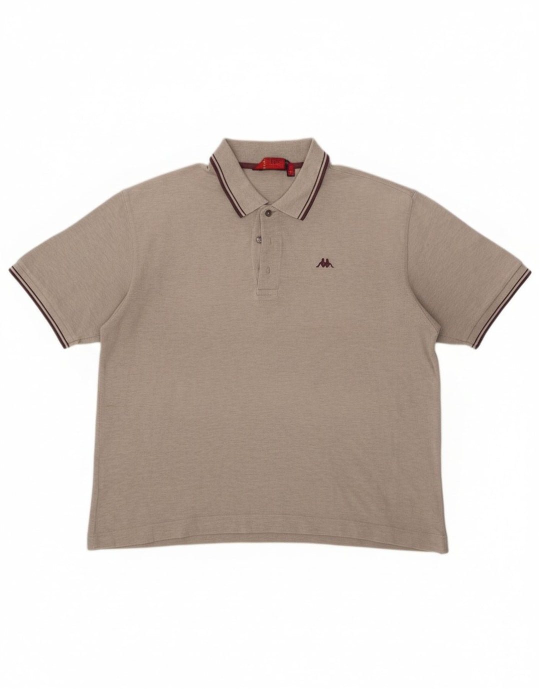 Kappa Polo Homme XL Gris