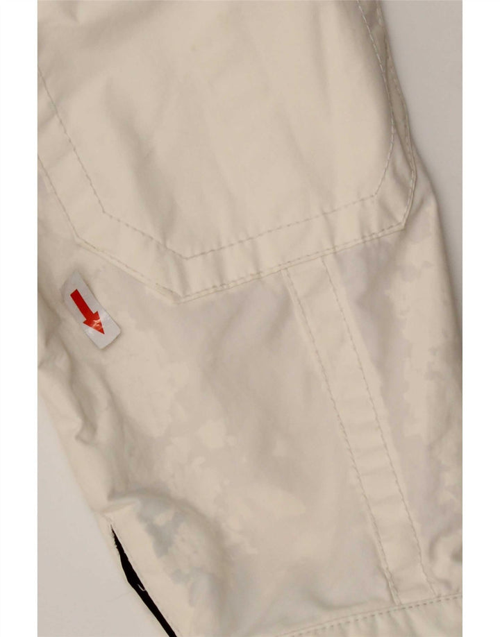 Museum Veste utilitaire graphique pour homme UK 38 Medium Blanc Colorblock Nylon