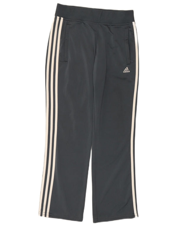 Adidas Pantalon de survêtement pour femme UK 10 Small Gris Polyester