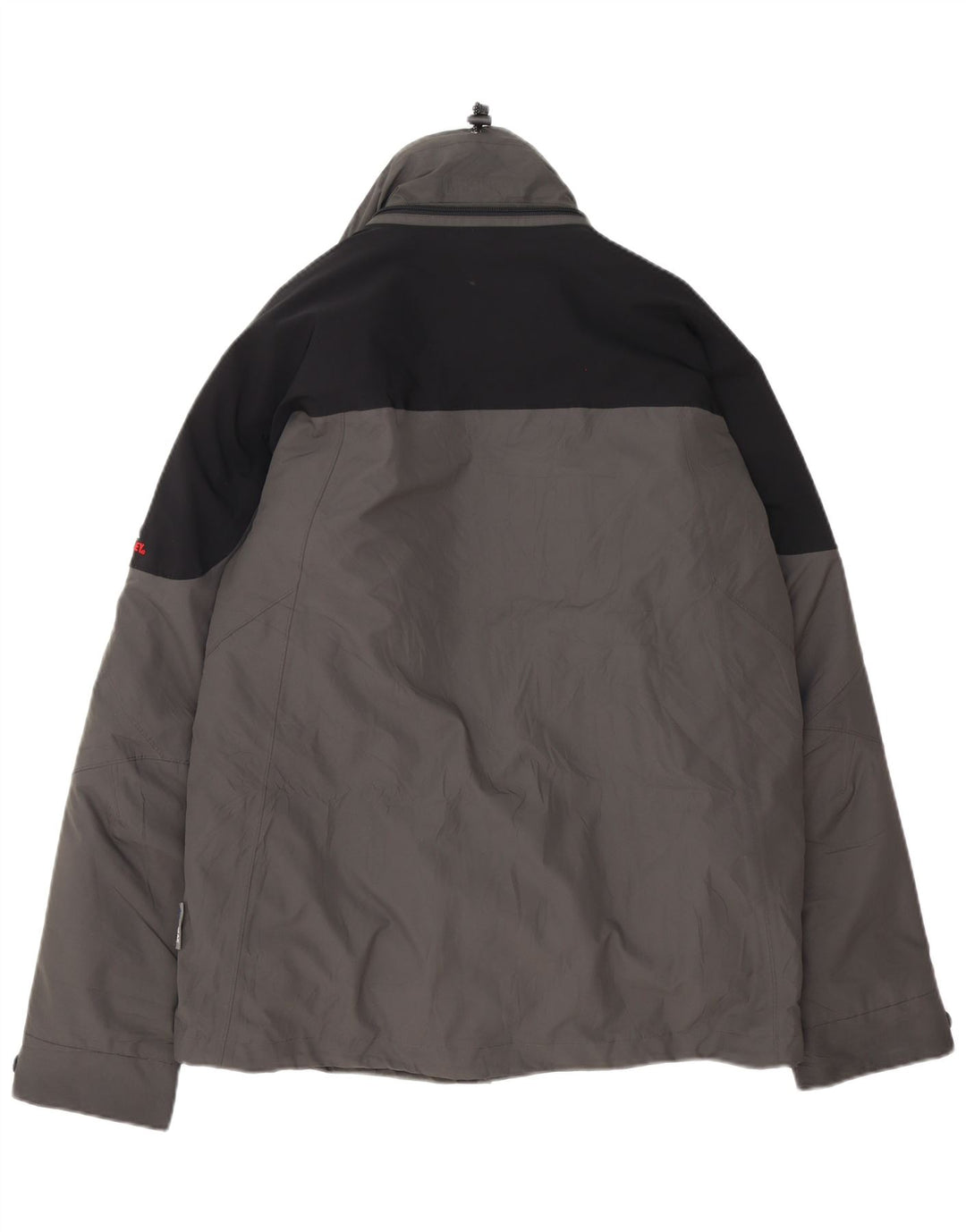 MC Kinley Veste coupe-vent à capuche pour homme UK 38 Gris moyen Colourblock
