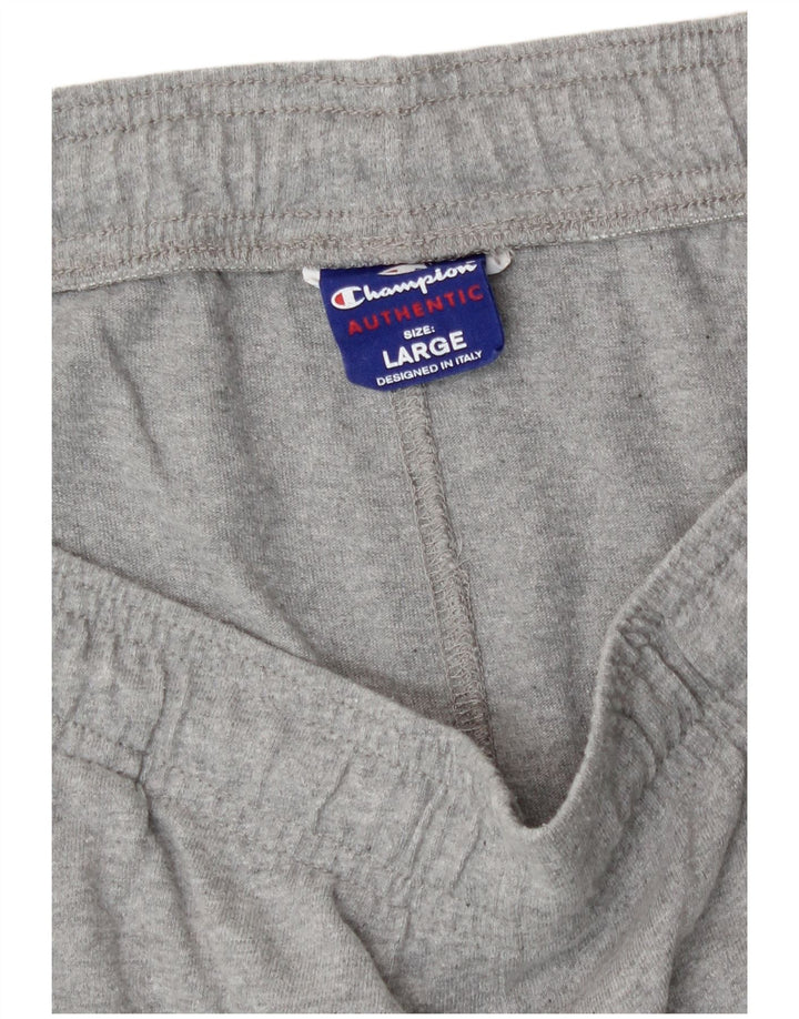 Champion Short de sport graphique pour homme, grand gris