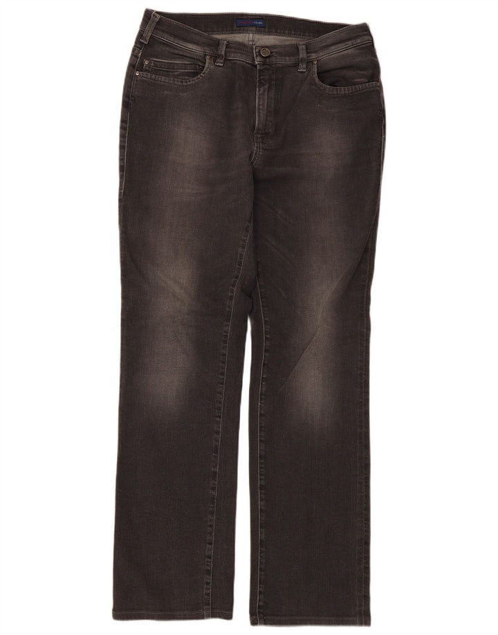Trussardi Femme Jean Droit W30 L29 Gris Coton