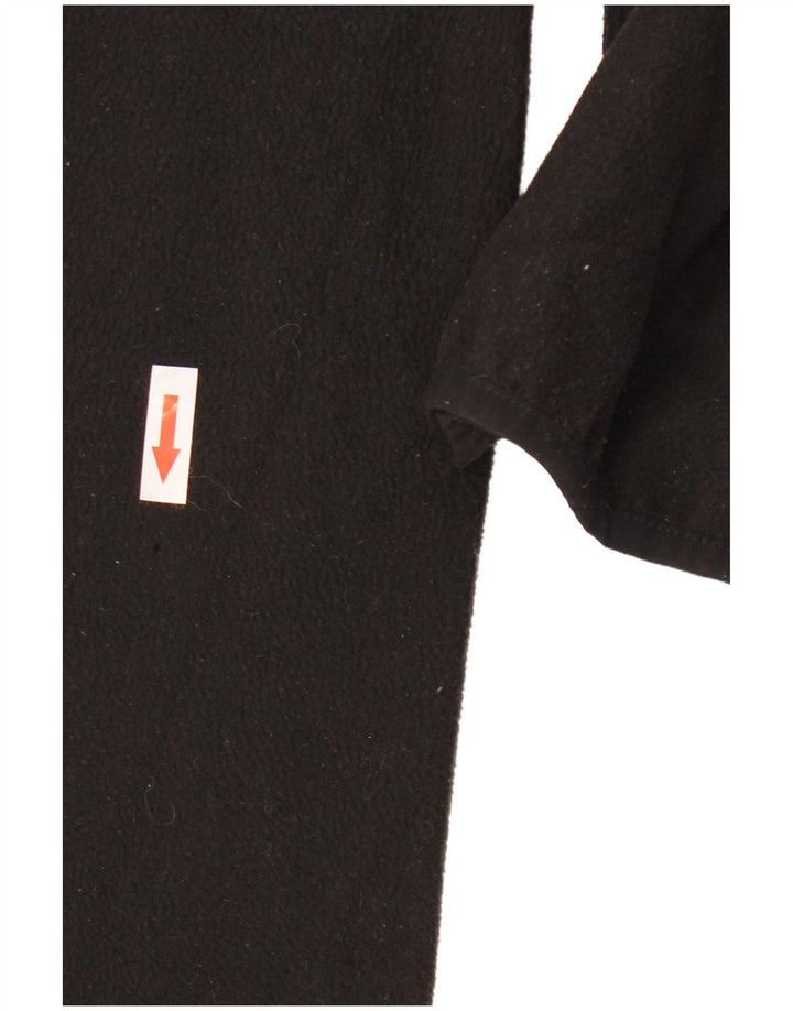 The North Face Pull polaire à col zippé pour homme 2XL Noir Polyester